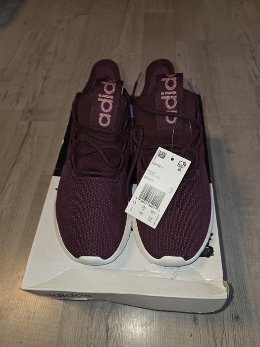 Buty Adidas Kaptir X w kolorze wiśniowym