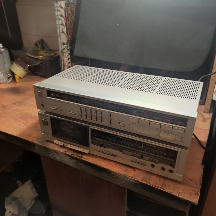 Technics Zestaw wzmacniacz +Deck