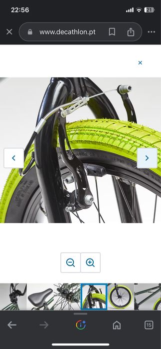 Bicicleta BMX de 10 a 14 anos usada