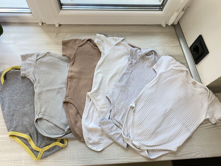 Базові боді без рукавів 80 р