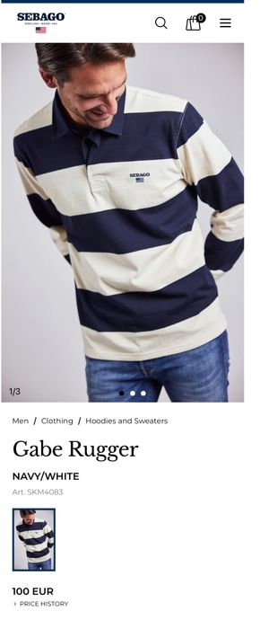 Лонгслив Sebago USA