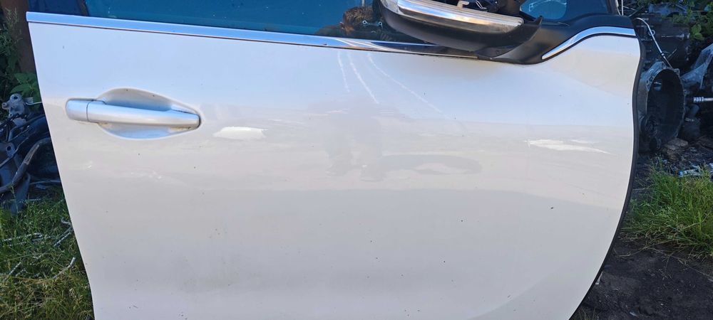 Drzwi Prawe Pasażera peugeot 2008 EWP Kompletne Białe