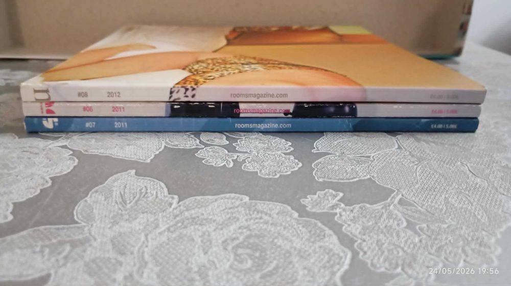 3# Revistas ROOMS "Art Uncovered" (2011-2012) · Rooms Art Uncovered Ltd · Inglês