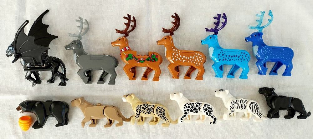 Лего фігурки тваринки, мультяшні персонажі