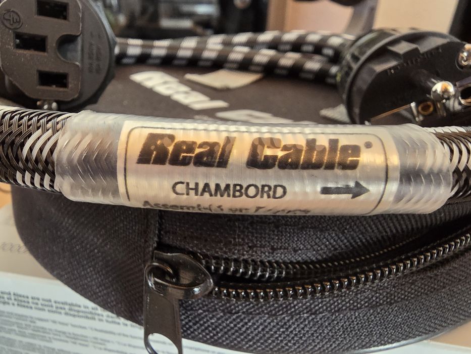 Real Cable Chambord Furutech - Cabo de Corrente