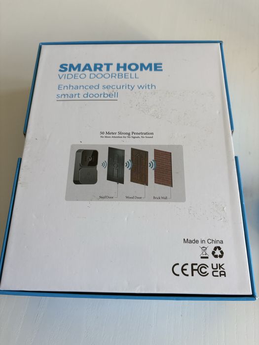 Bezprzewodowy Wideodzwonek z Kamera