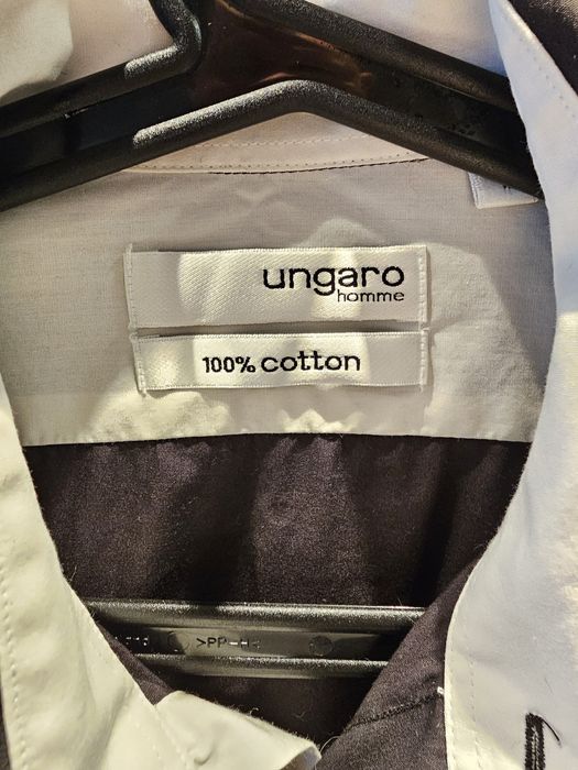 Elegancka, bawełniana koszula Emanuel Ungaro o 150 zł TANIEJ!