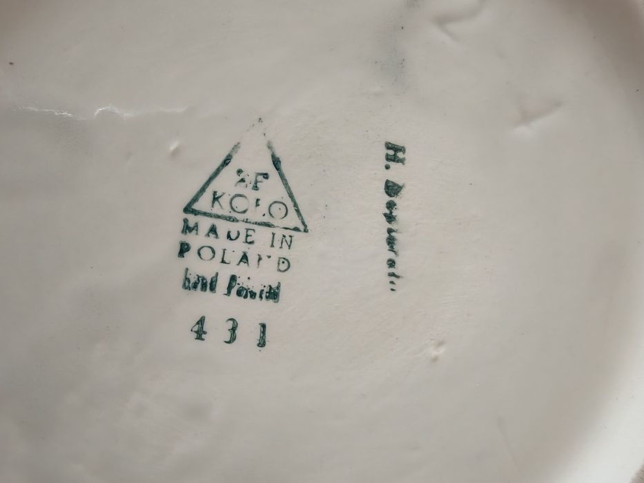 Wazon Koło fajans UFO