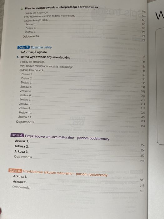 Repetytorium Teraz matura j. Polski zadania i arkusze maturalne