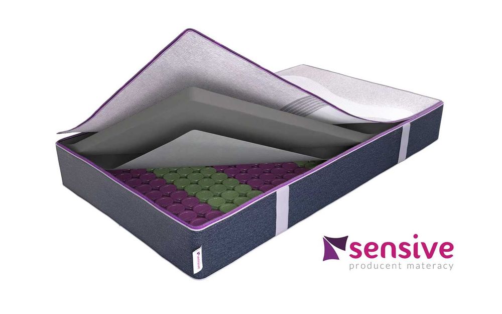 Materac Hard Sleep 160x200- bardzo twardy