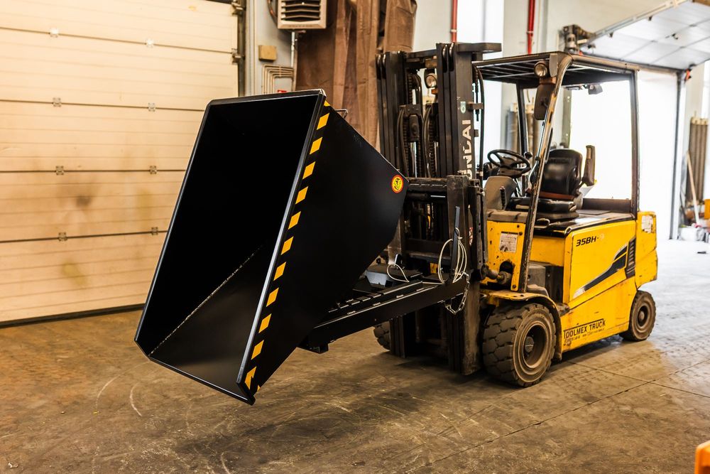 Kontener / Kontener samowyładowczy / Kontener metalowy 600L