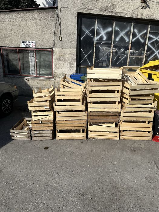 Skrzynki drewniane