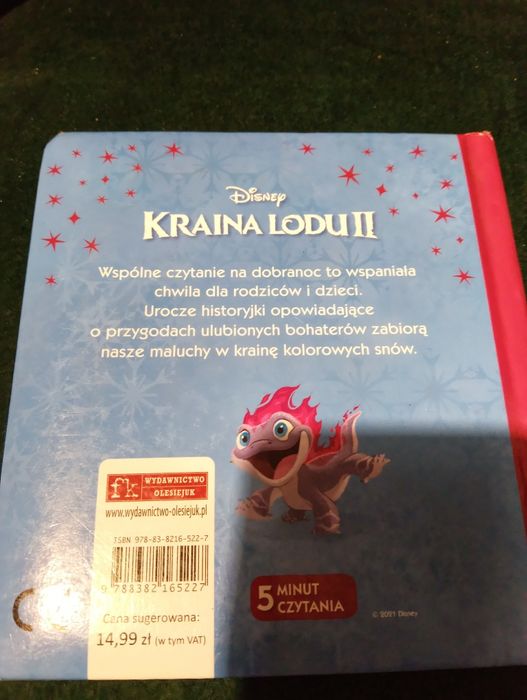 Książeczka Moja bajkowa dobranocka Kraina Lodu II