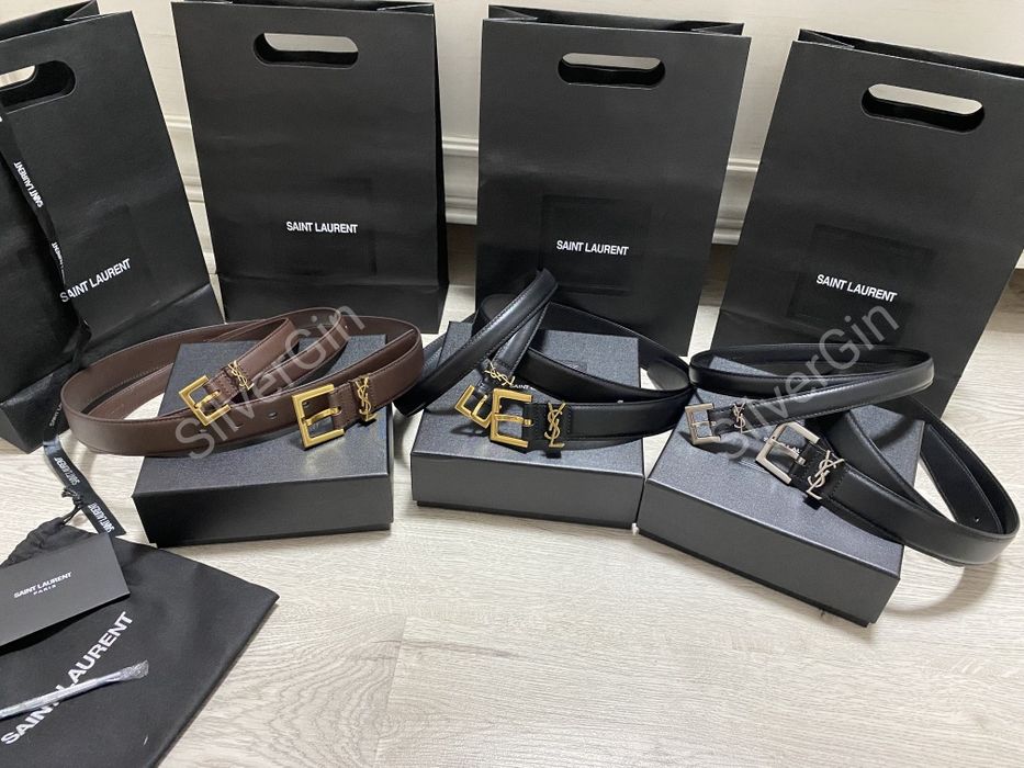 Ремінь Saint Laurent Ремень YSL
