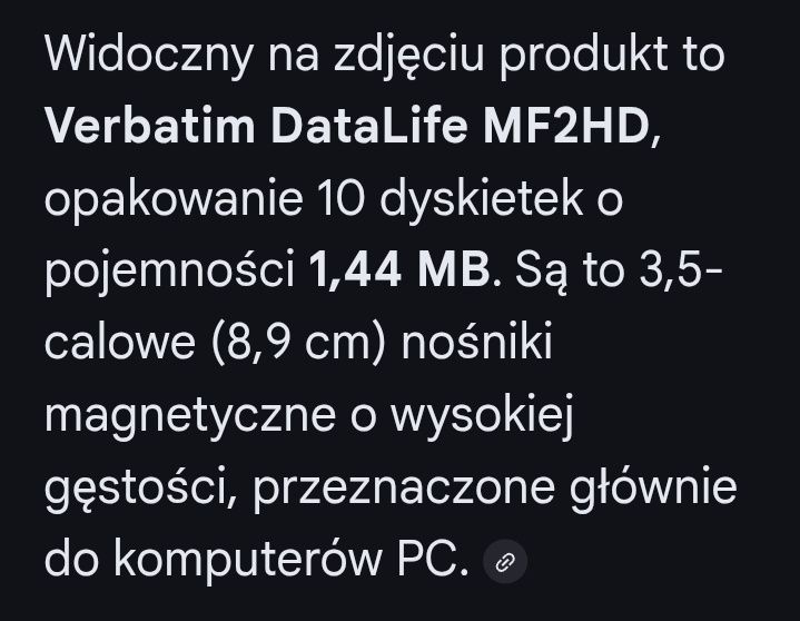 verbatim retro MF 2HD