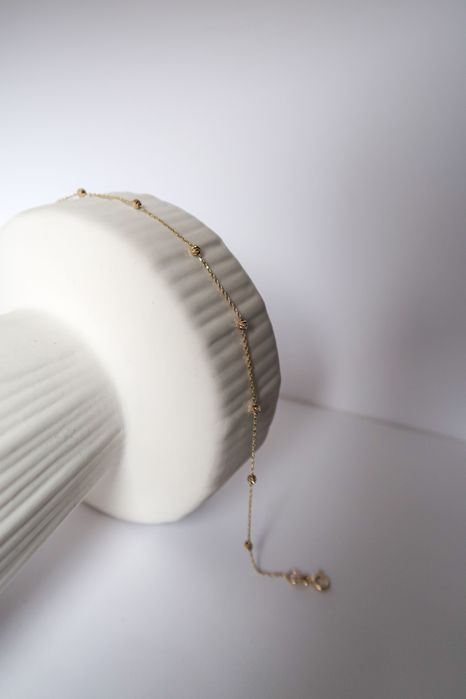 Złota Bransoletka z Kulkami | Próba Złota 585