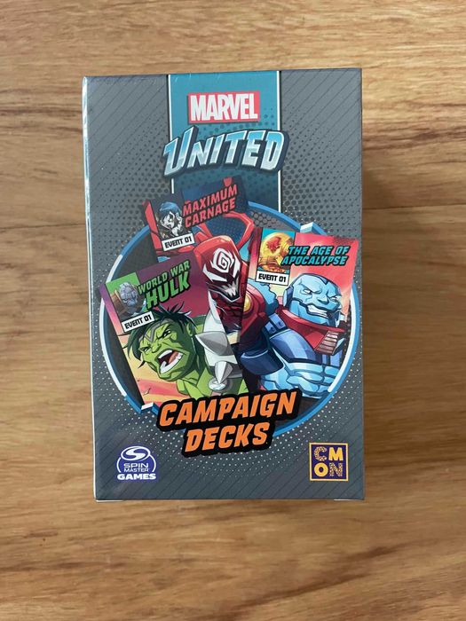 Marvel United Campaign Decks NOWY FOLIA KS Exclusive