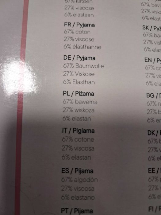 piżama damska bawełniana
