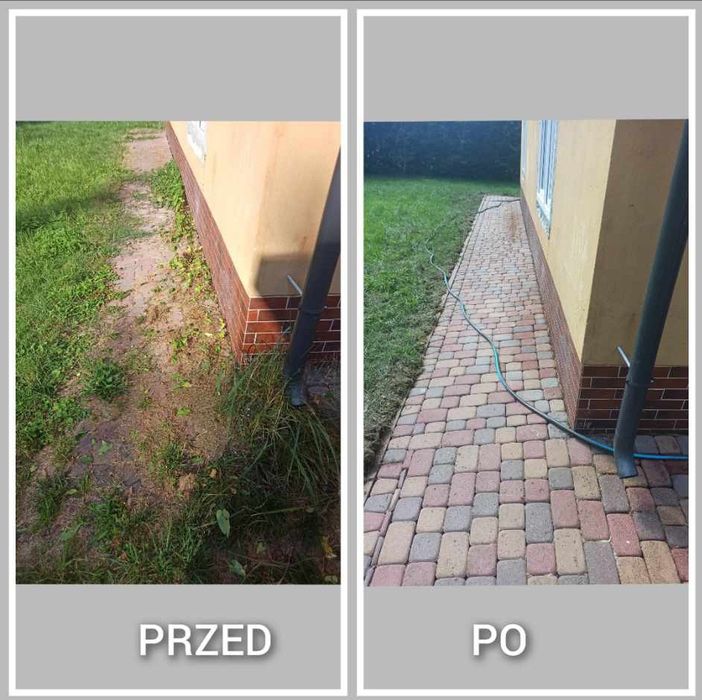 Mycie Czyszczenie kostki brukowej Rzeszów i podkarpackie