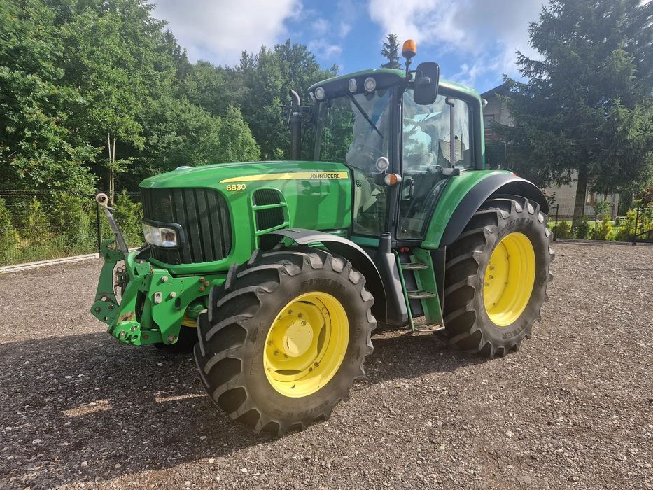 John Deere 6830 PREMIUM  Klima TUZ TLS AutoQuad Eco Skrzynia 44KM/H Sprowadzony