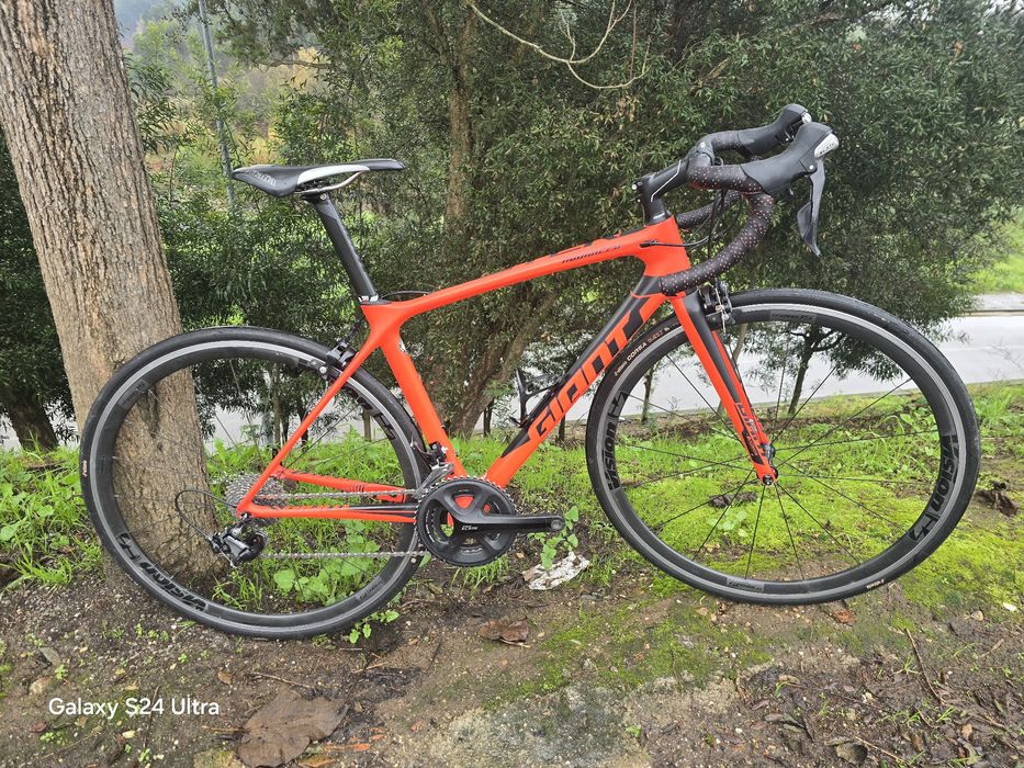 Giant de carbono s com rodas carbono