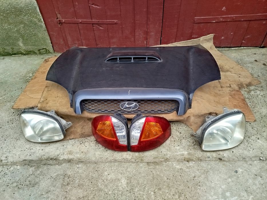 Капот Hyundai santa fe 1 фари Хюндай Санта фе 1 стопи Санта фе