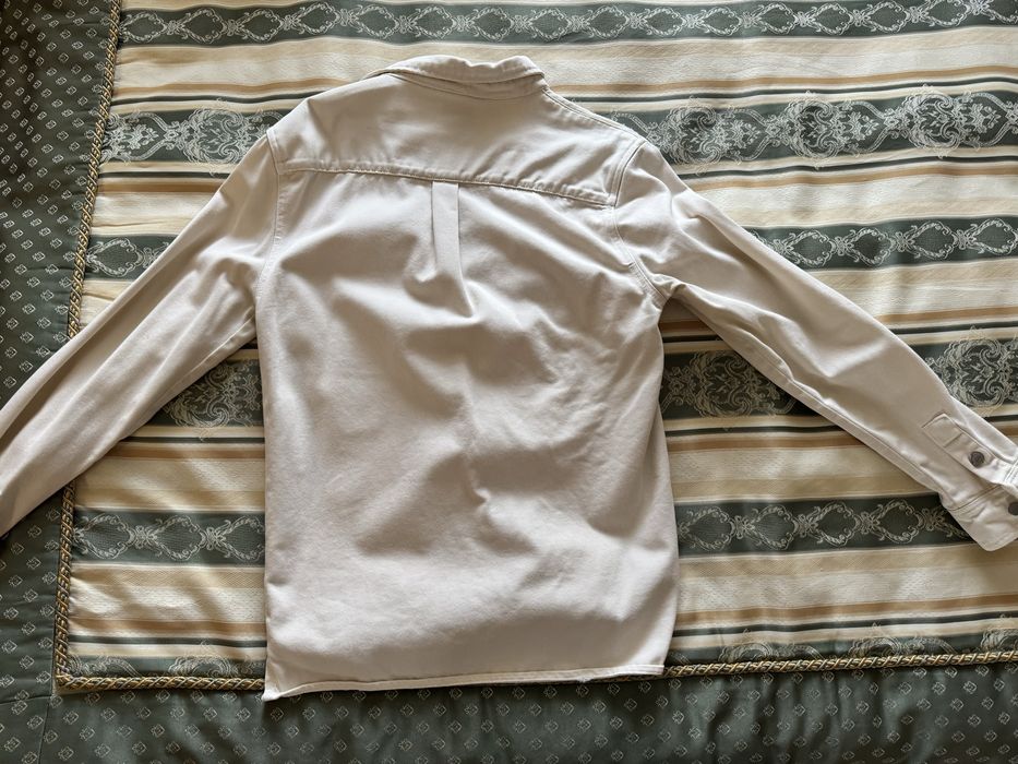 Бежева джинсова рубашка Zara