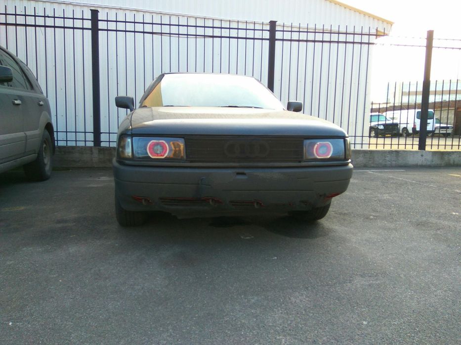 Скло фар Ауди Audi А6С4 А80 А100 стекла фары прозоріі лінзи фари