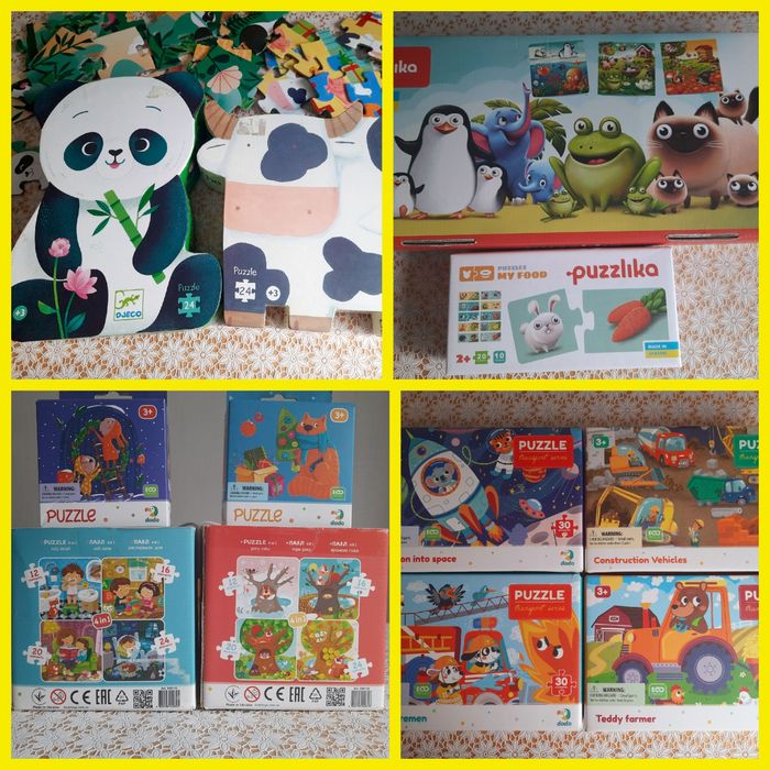 Пазли Dodo, Puzzlika, Djeco 3+