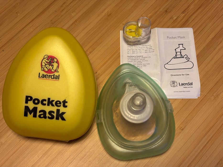 Pocket Mask Laerdal – maska do resuscytacji – CPR – nowa