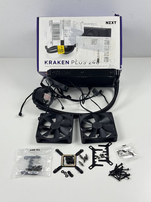 System chłodzenia cieczą NZXT Kraken Plus 240 Black (‎RL-KN240-B2)