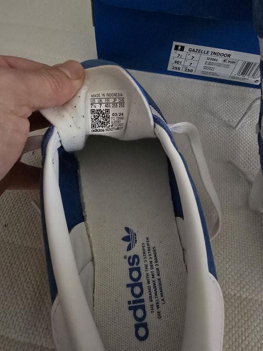 Adidas gazelle como novos Tamanho 40 e 2 terços