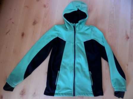 CRIVIT bluza softshel z kapturem 158/164