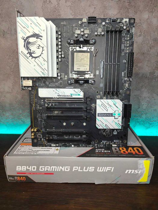 Материнська плата Msi B840 Gaming Plus Wifi (AM5) 7000-9000 Серія AMD