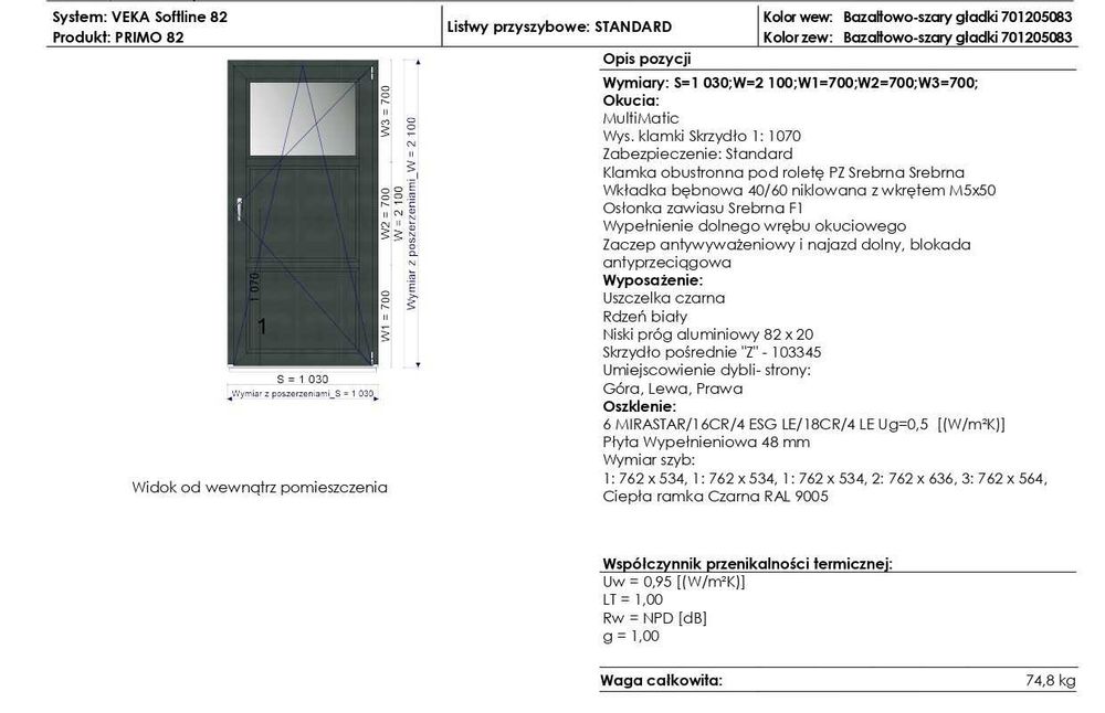 Drzwi PCV - wyprzadaż ekspozycji