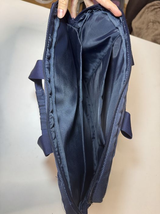 Сумка для ноутбука Riva 8035 Blue синя з плечовим ременем