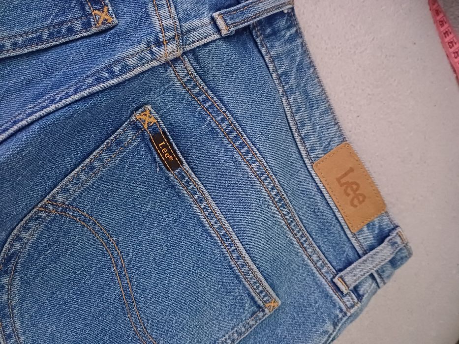 Jeansy spodnie lee W30 L31 *jak nowe* proste*luźne*