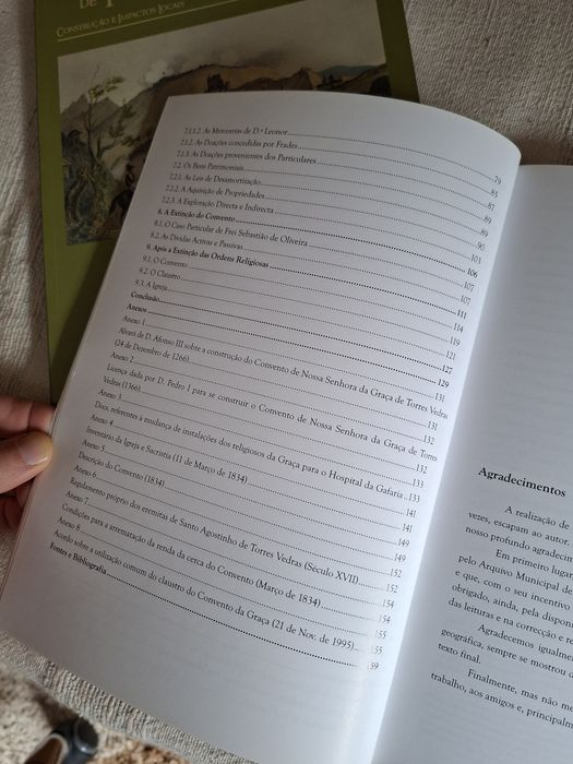 Três livros sobre Torres Vedras a sua história conjunto 10 euros