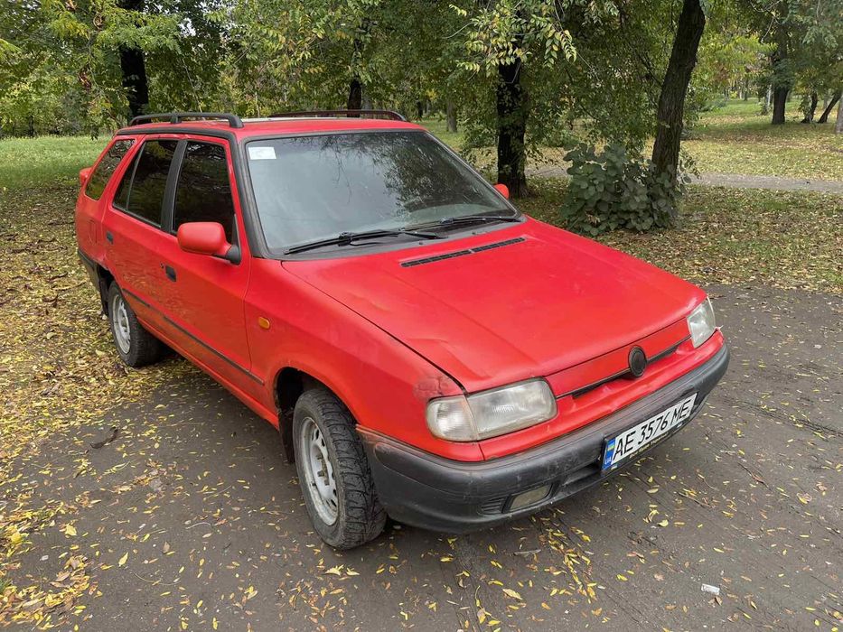 Skoda Filicia на повному ходу
