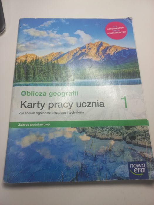Oblicza geografii 1 karty pracy