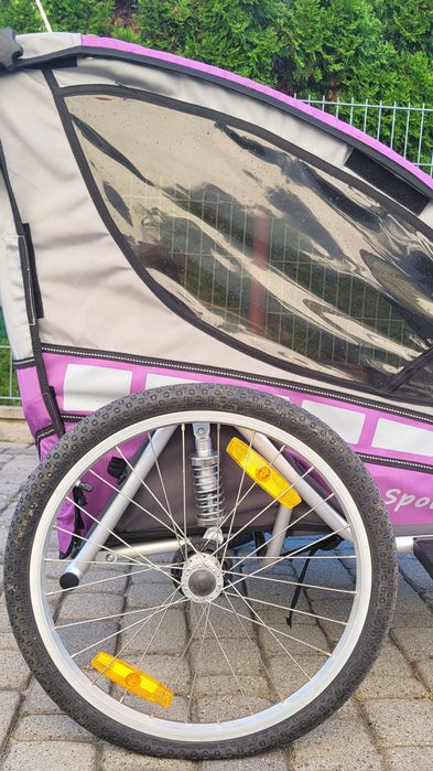 Przyczepka rowerową dla dziecka Qeridoo Sportex 2