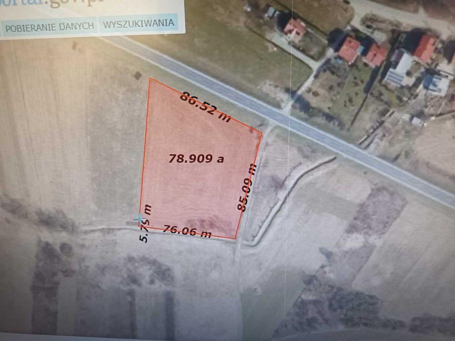 Działka inwestycyjna droga krajowa 73 Kowalowy • OLX.pl