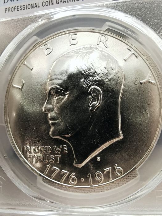 США 1 долар 1976р. - Ейзенхауер "200 років Незалежності США". СРІБЛО.