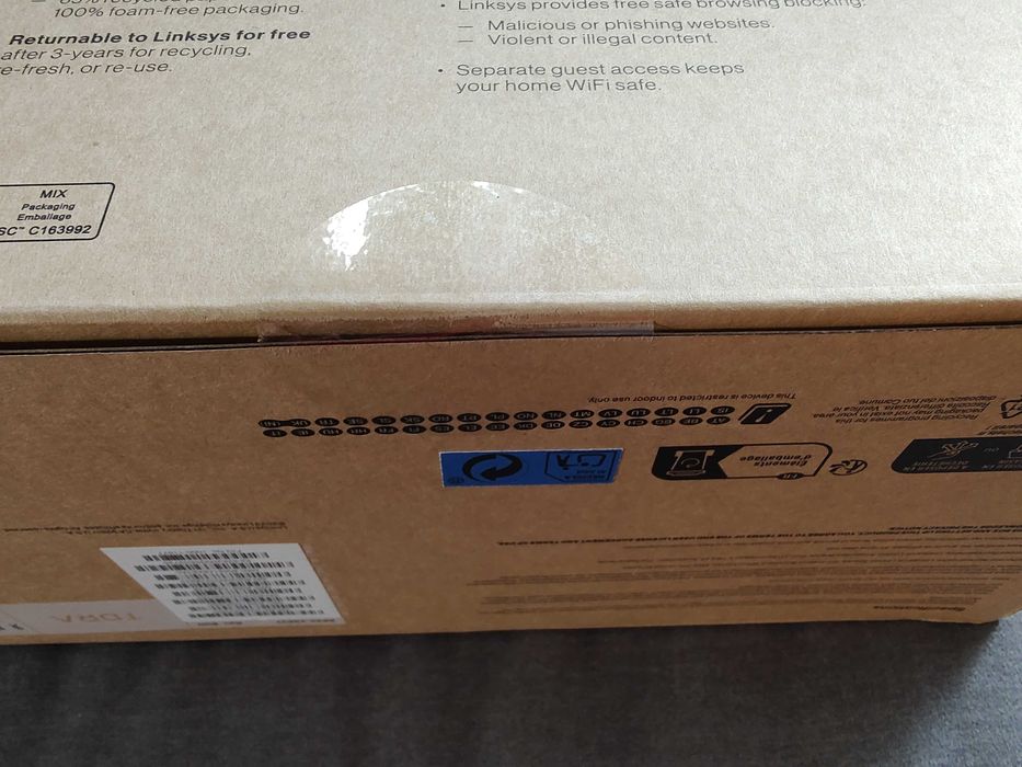 Router Linksys System Mesh Velop Micro Wi-Fi 6 3 Gb/s 3szt jak TP-Link