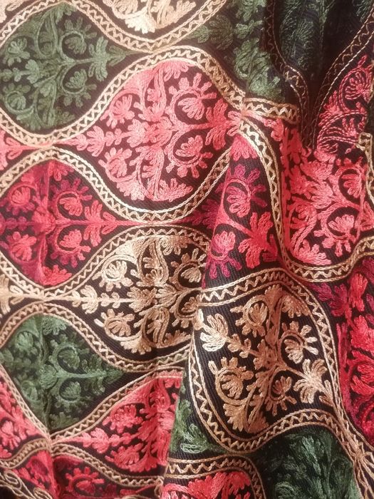 Colete vintage em viscose