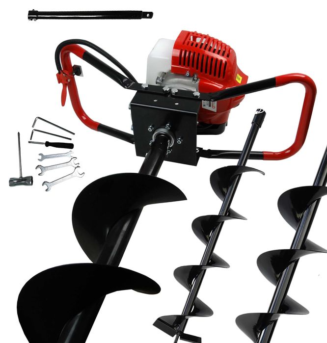 Wiertnica spalinowa Świder 10,20,30 cm 3X WIERTŁO