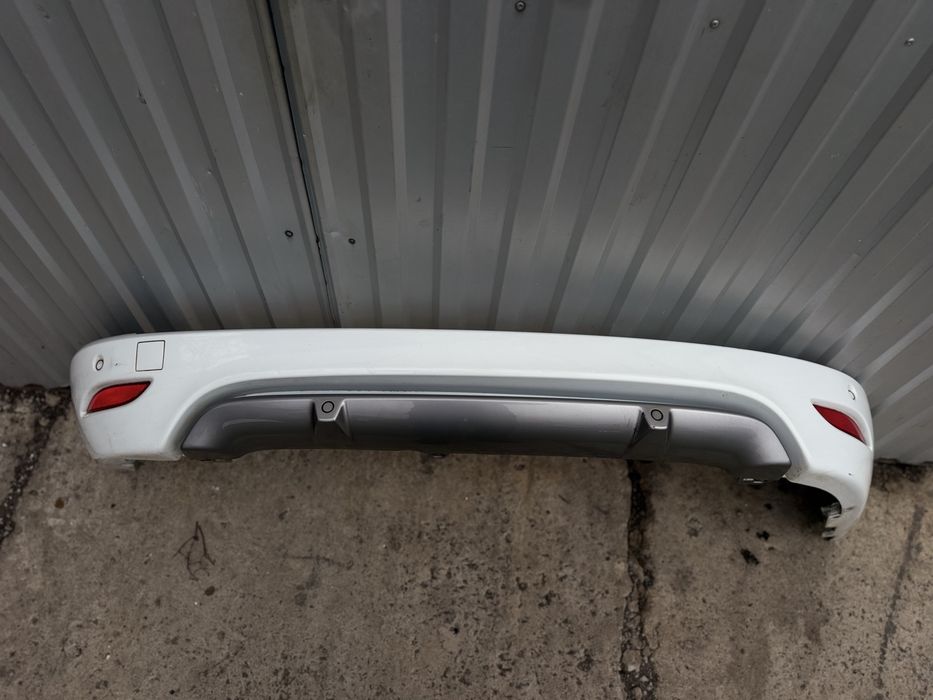 Задній бампер Renault Megane 3 Gt Line губа Меган 3