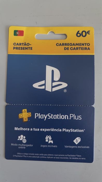 Cartão PSN no valor de 60€ ao preço de 45€! - Portugal