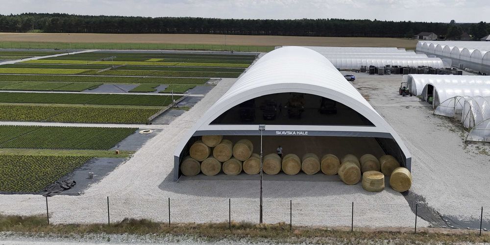 Hala Łukowa, Hala namiotowa Używana, Drugi Gatunek 20M szer. x 60m długość