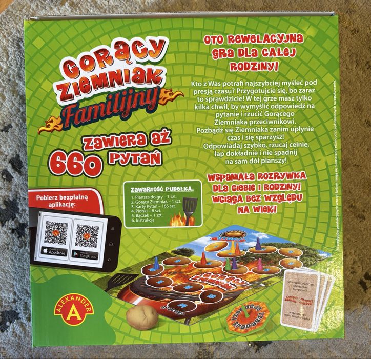 Gorący ziemniak gra familijna